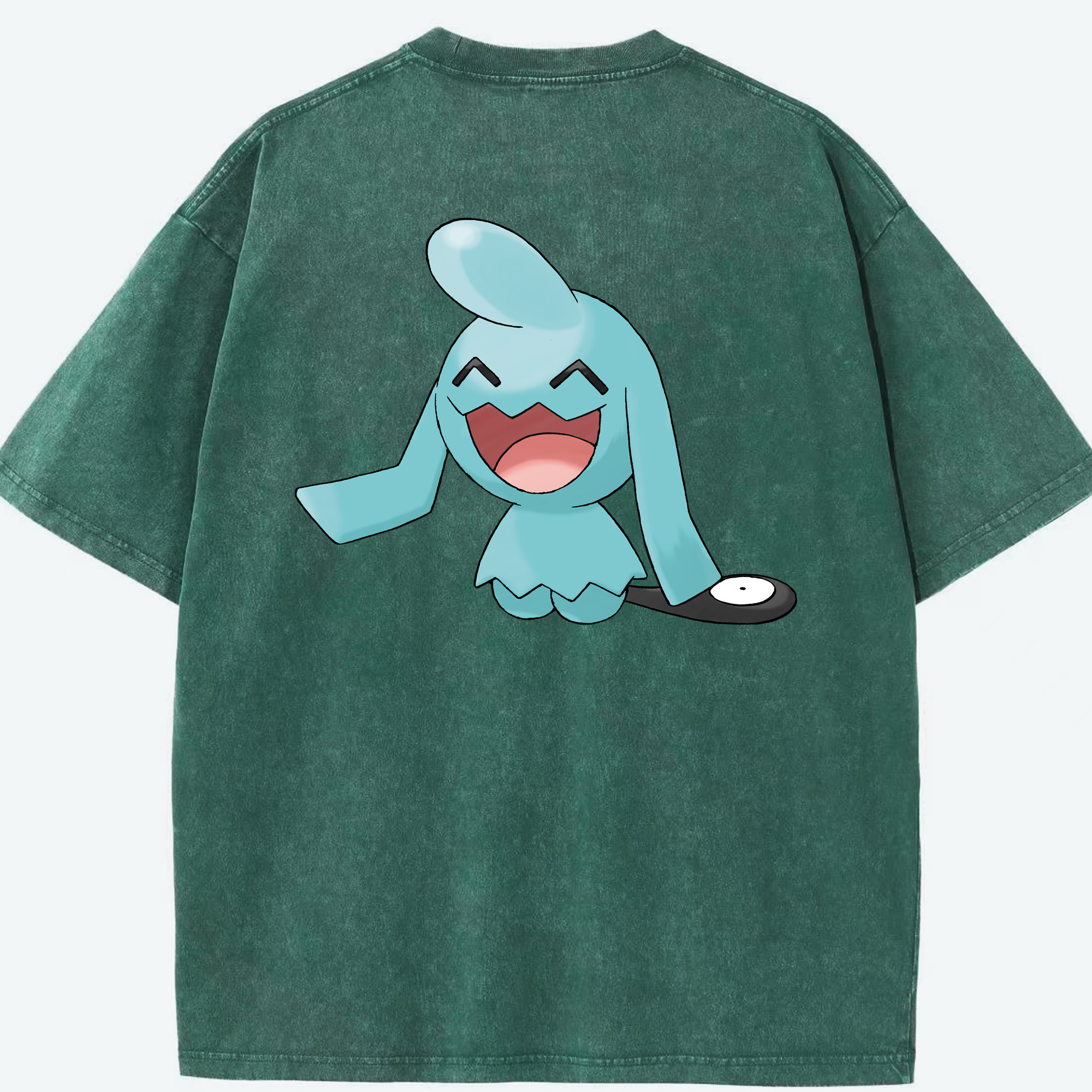 （画像用） ポケットモンスター Pokémon 綿100% ヴィンテージ風 半袖Tシャツ（背面プリント）